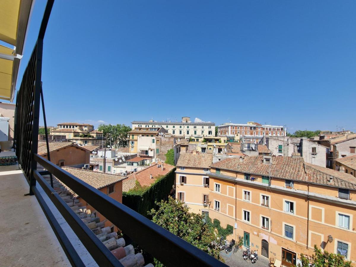 Luxury Top Floor In Trastevere 로마 외부 사진