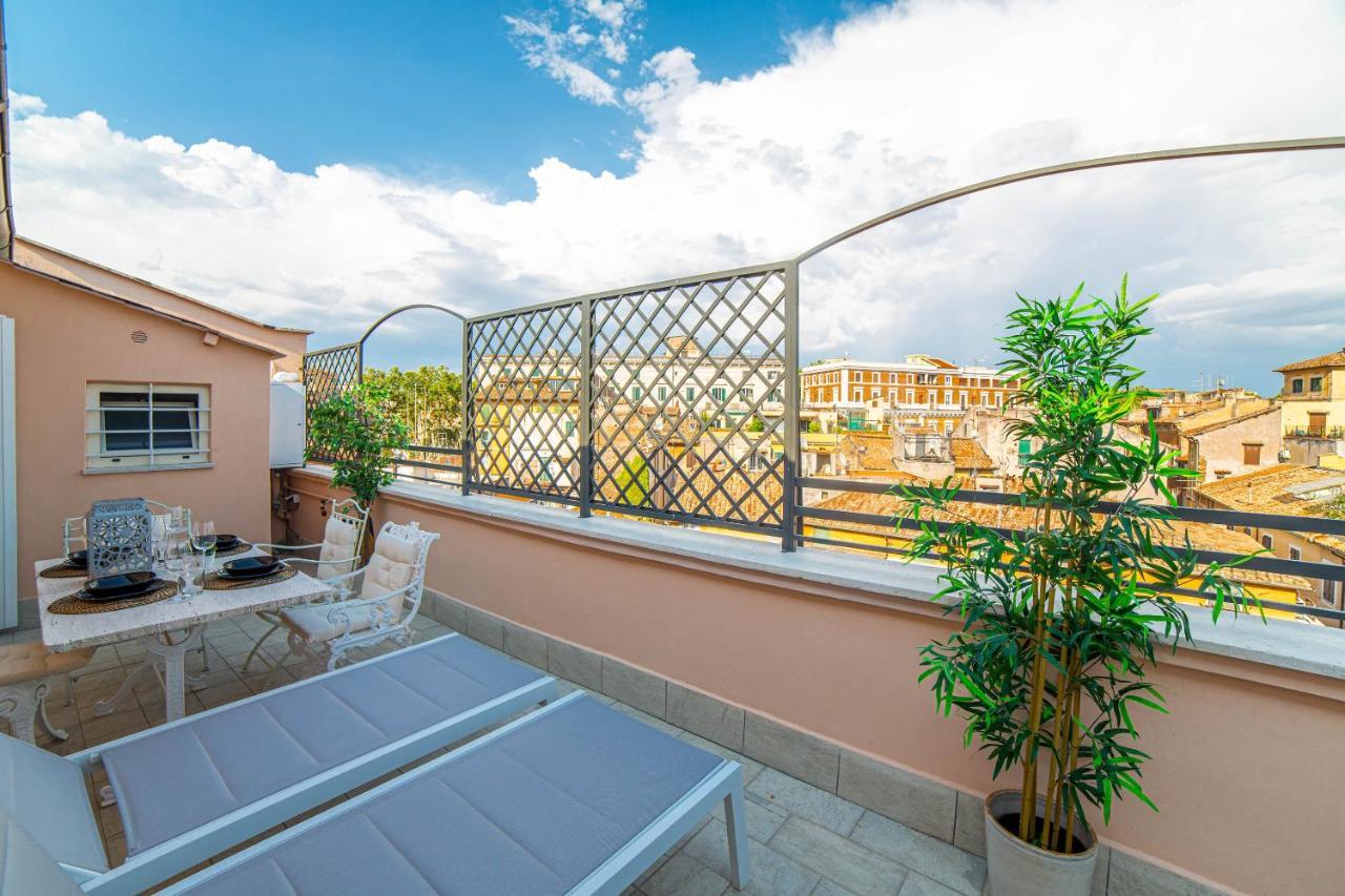Luxury Top Floor In Trastevere 로마 외부 사진