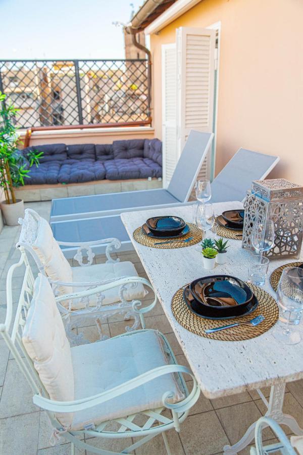 Luxury Top Floor In Trastevere 로마 외부 사진
