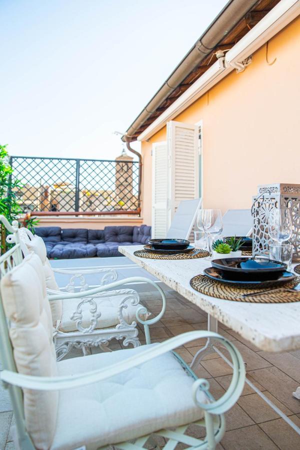 Luxury Top Floor In Trastevere 로마 외부 사진