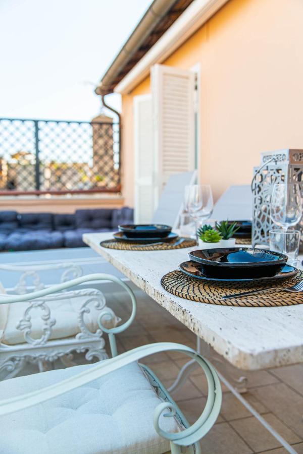 Luxury Top Floor In Trastevere 로마 외부 사진