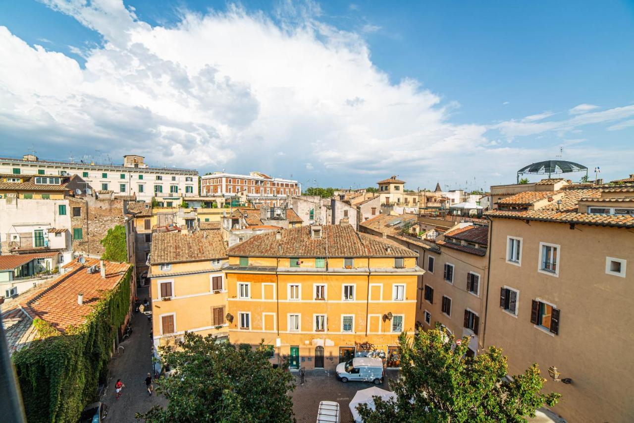 Luxury Top Floor In Trastevere 로마 외부 사진